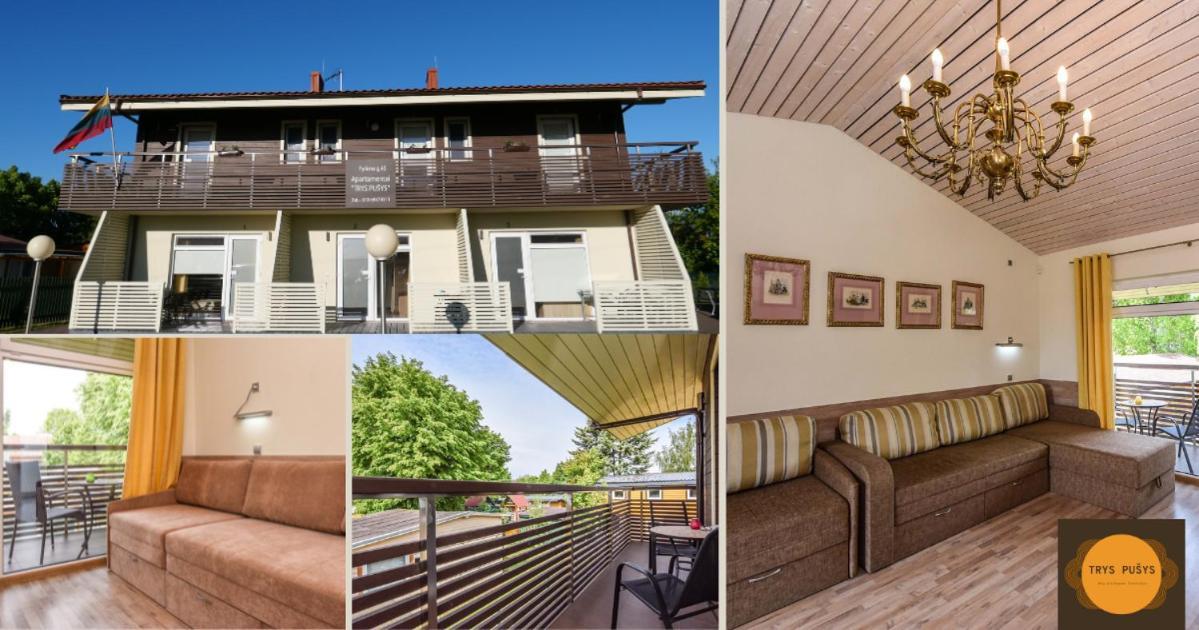 Šventoji Apartamentai Trys Pusys מראה חיצוני תמונה