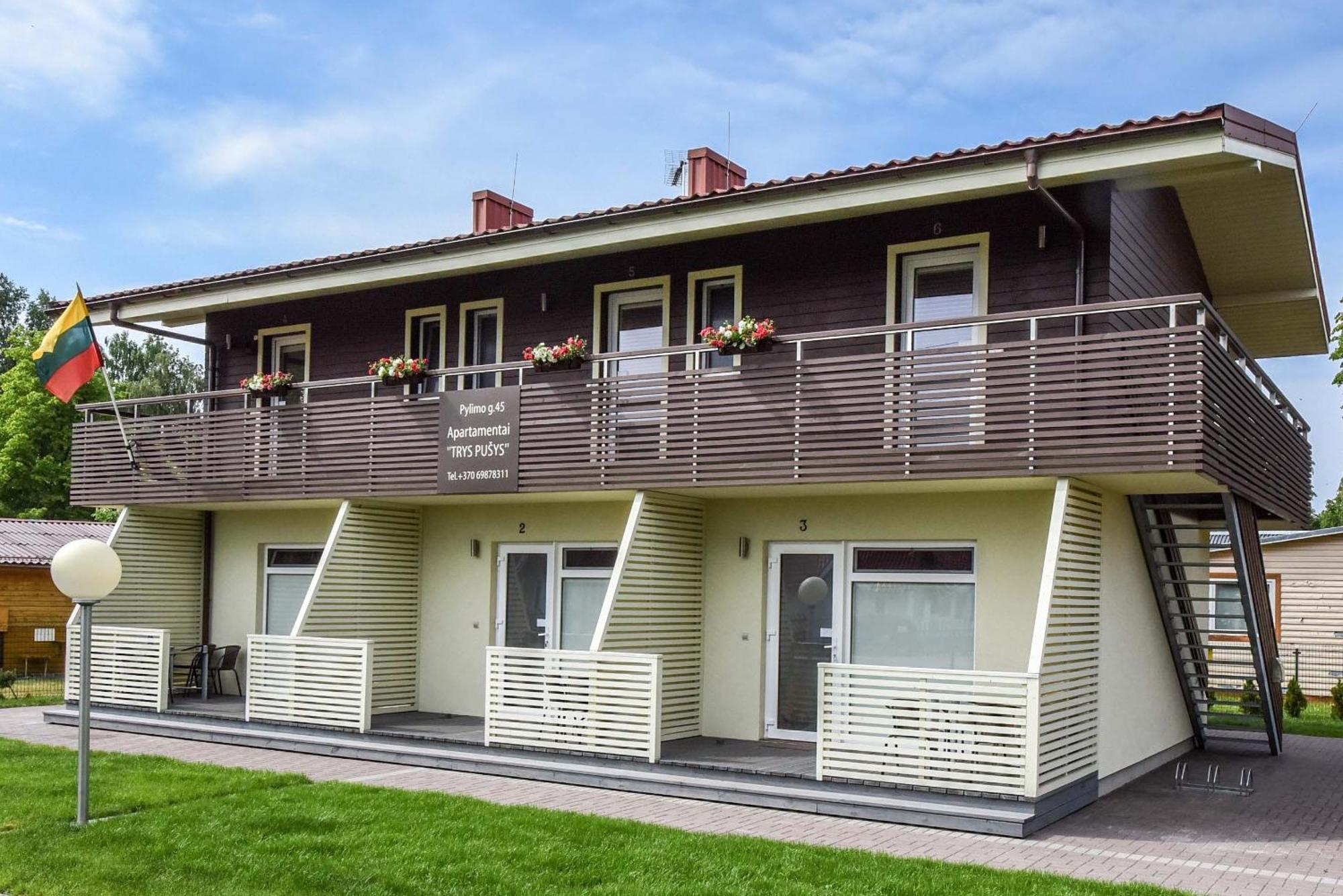 Šventoji Apartamentai Trys Pusys מראה חיצוני תמונה